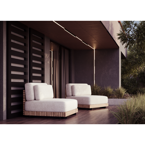 Уличный трековый светильник Outdoor O-TR02-1-S-24WB4K