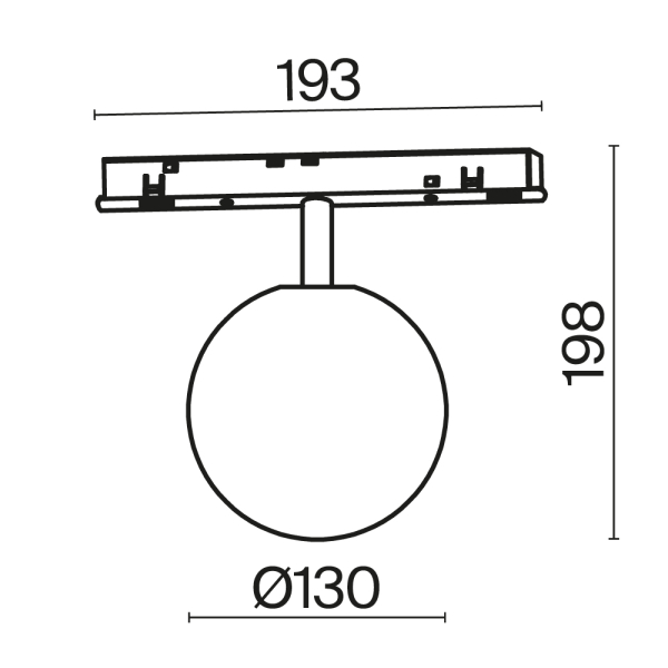 Трековый светильник Technical TR038-4-5WTW-DD-B Трековый светильник Technical TR038-4-5WTW-DD-B