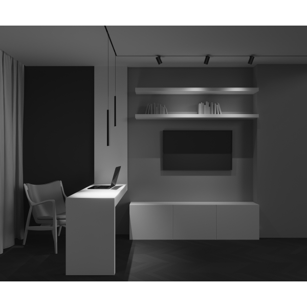 Трековый светильник Technical TR245-7W3K-B