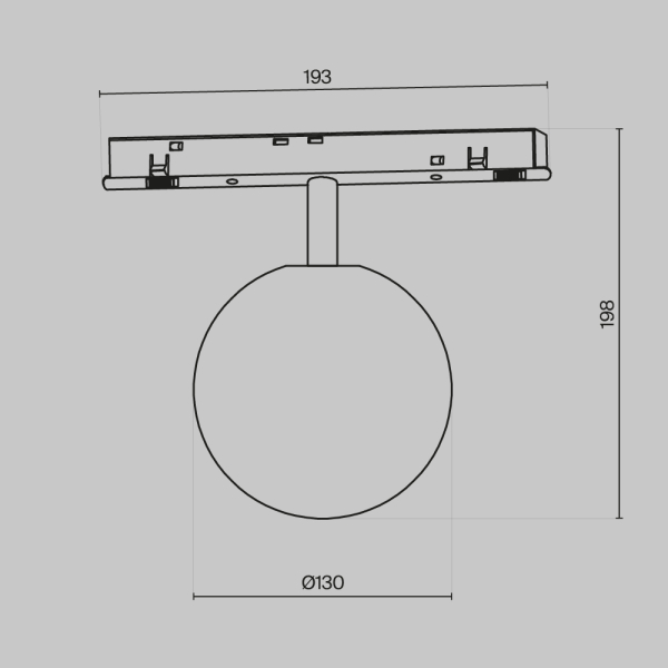 Трековый светильник Technical TR038-4-5WTW-DD-B Трековый светильник Technical TR038-4-5WTW-DD-B