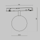 Трековый светильник Technical TR038-4-5WTW-DD-B
