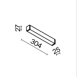 Трековый светильник Technical TR080-4-10WTW-B