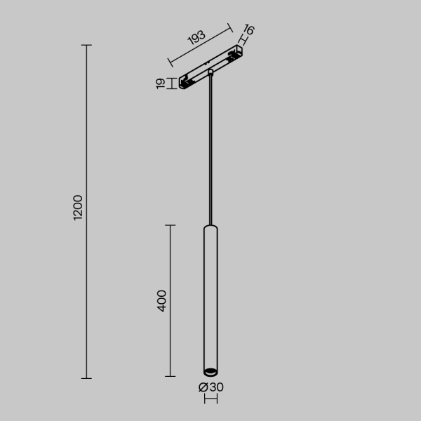 Трековый светильник Technical TR226-4-5WTW-M-DD2-B Трековый светильник Technical TR226-4-5WTW-M-DD2-B