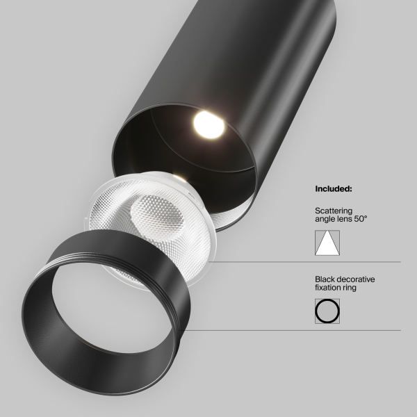 Трековый светильник Technical TR021-1-12B3K-W-B Трековый светильник Technical TR021-1-12B3K-W-B