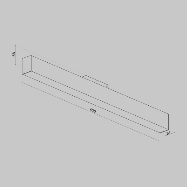 Трековый светильник Technical TR012-2-20W4K-B Трековый светильник Technical TR012-2-20W4K-B