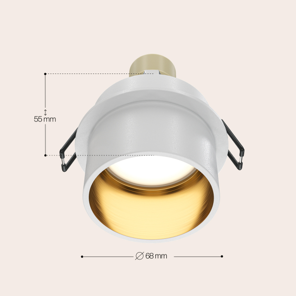 Встраиваемый светильник Technical DL050-01WG