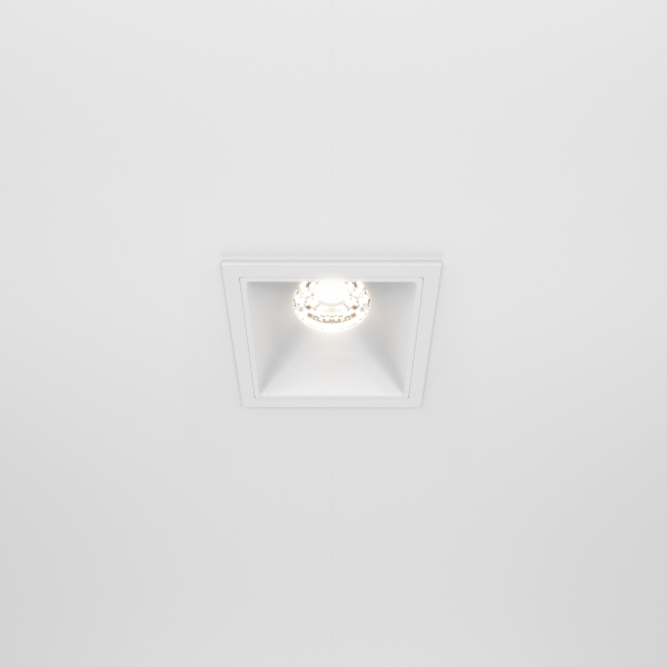 Встраиваемый светильник Technical DL043-01-10W4K-D-SQ-W