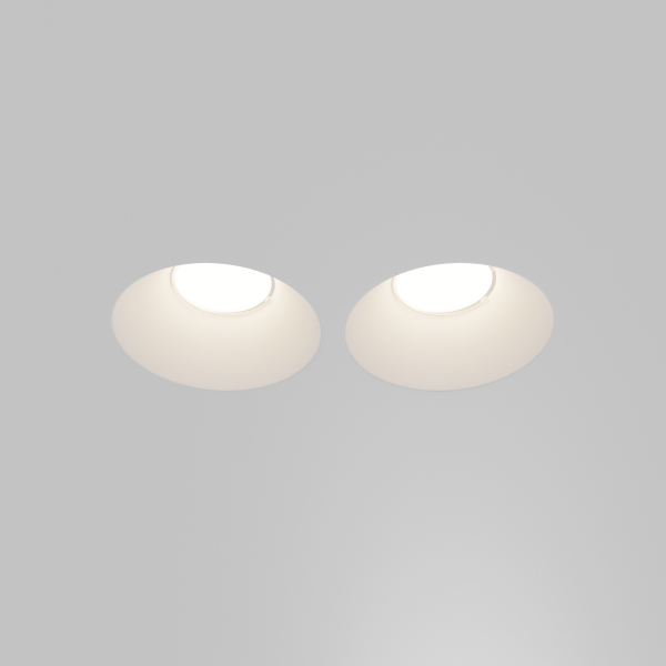 Встраиваемый светильник Technical DL129-GU10-02-W