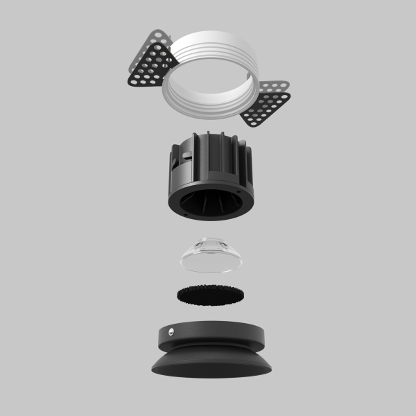 Встраиваемый светильник Technical DL058-12W2.7K-TRS-B Встраиваемый светильник Technical DL058-12W2.7K-TRS-B
