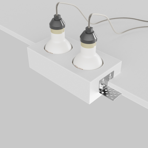 Встраиваемый светильник Technical DL131-GU10-02-W