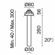 Встраиваемый светильник Technical C140RS-L300-7W3K-B