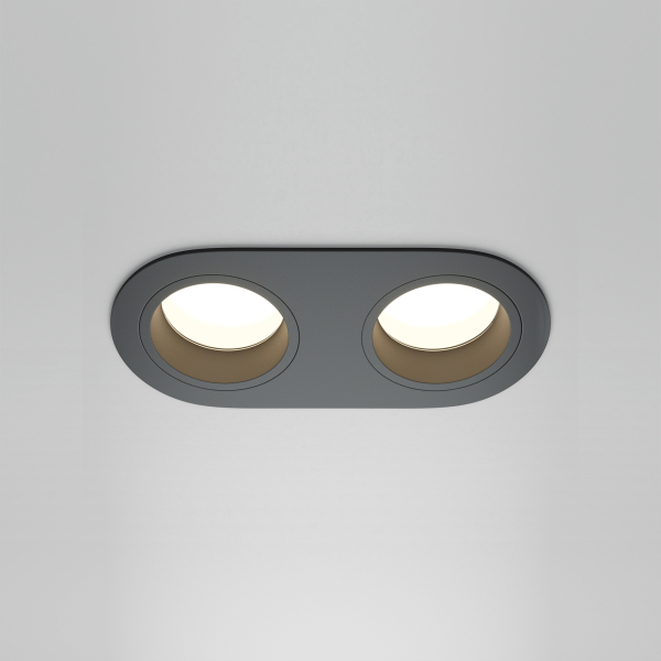 Встраиваемый светильник Technical DL126-02-GU10-B