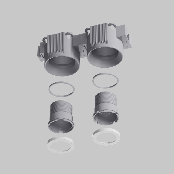 Встраиваемый светильник Technical DL137-GU10-W