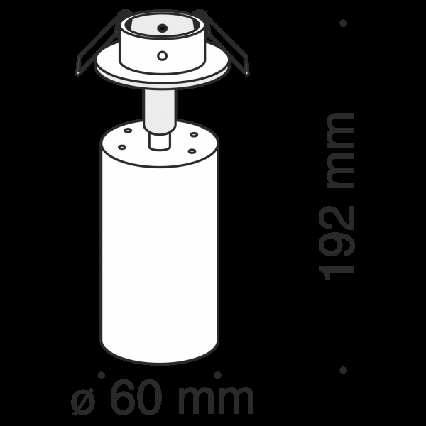 Встраиваемый светильник Technical C018CL-01W