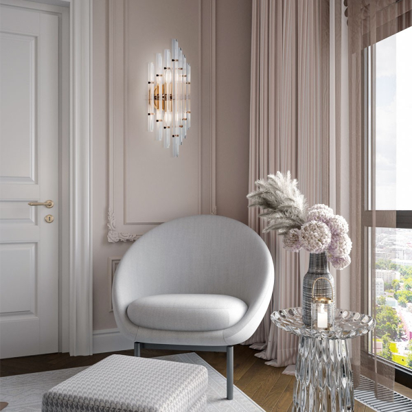 Настенный светильник MODELUX ML.535.02 GD