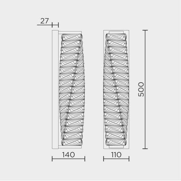 Настенный светильник MODELUX ML.541.500 GD