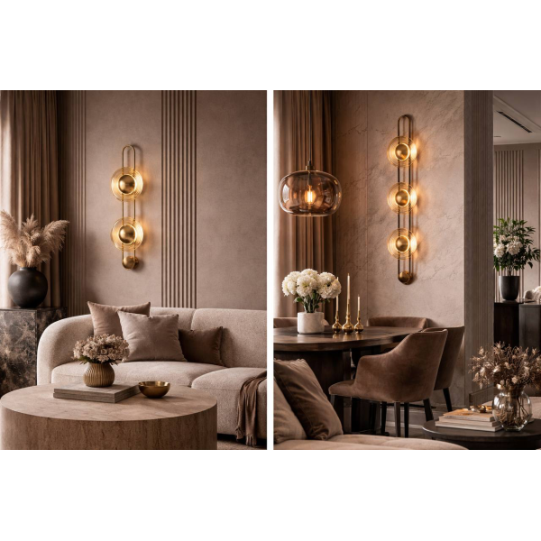 Настенный светильник MODESTYLE MS.1508.03 BK-BS