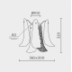 Настенный светильник MODELUX premium ML.6777.02P GD