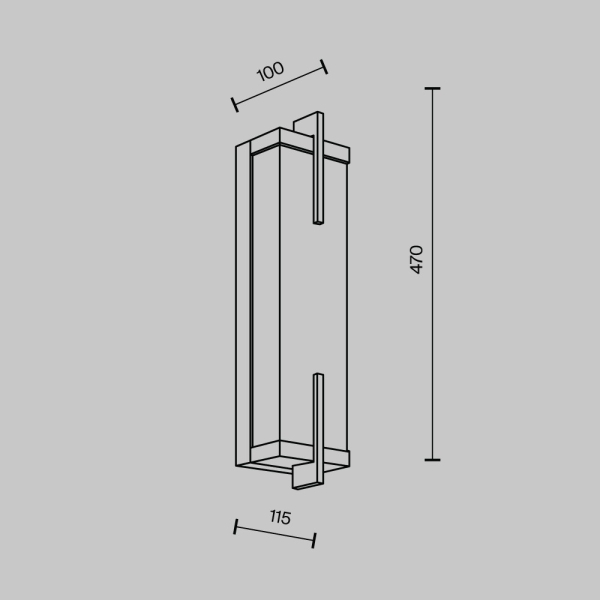 Настенный светильник MODESTYLE MS.107.470