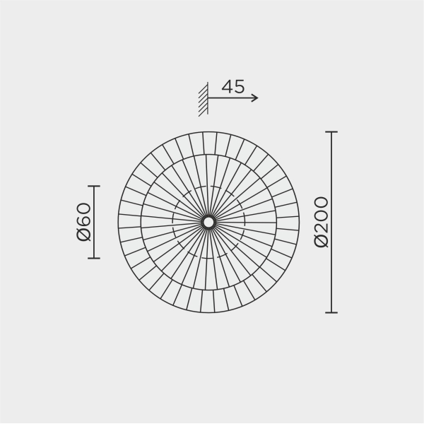 Настенный светильник MODESTYLE MS.1500.01