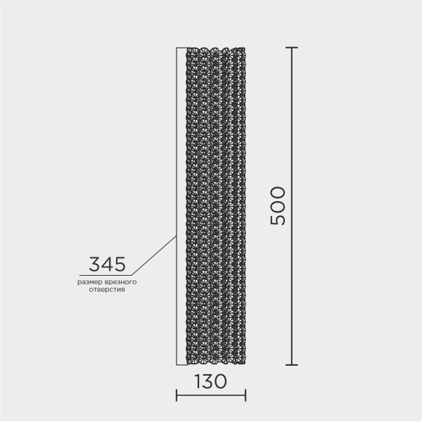 Настенный светильник MODELUX ML.2318.500 GD