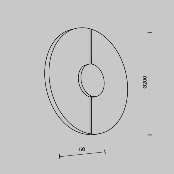 Настенный светильник MODESTYLE MS.190.200