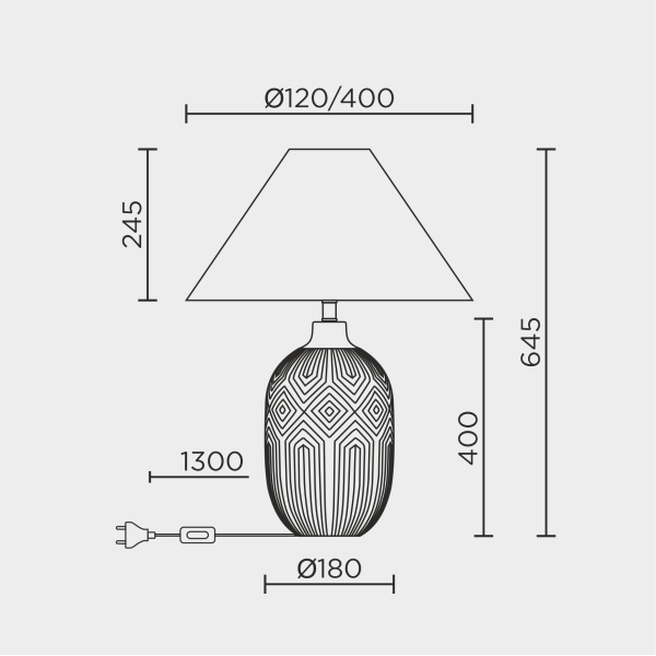 Настольный светильник MODELUX ML.6195.01TL