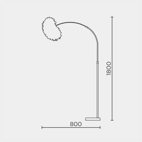 Напольный светильник MODESTYLE MS.3108.01FL