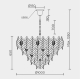 Подвесная люстра MODELUX ML.6770.1000 GD