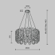 Подвесная люстра MODELUX ML.6621.14 BS
