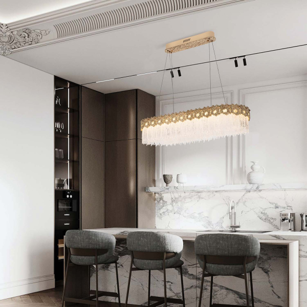 Подвесная люстра MODELUX ML.6028.1000 GD