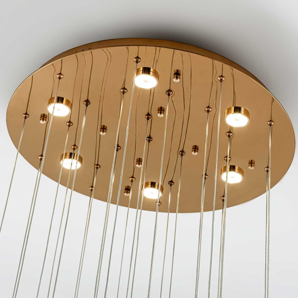 Подвесная люстра MODELUX ML.88992.26 GD