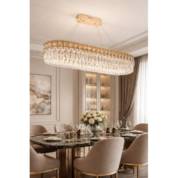 Подвесная люстра MODELUX ML.830.1200 GD