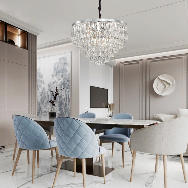 Подвесная люстра MODELUX ML.844.12 CR