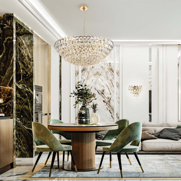 Подвесная люстра MODELUX ML.2363.30 GD