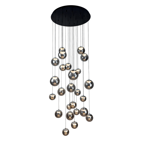Подвесная люстра MODELUX ML.2338.25 BK-CR