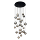 Подвесная люстра MODELUX ML.2338.25 BK-CR