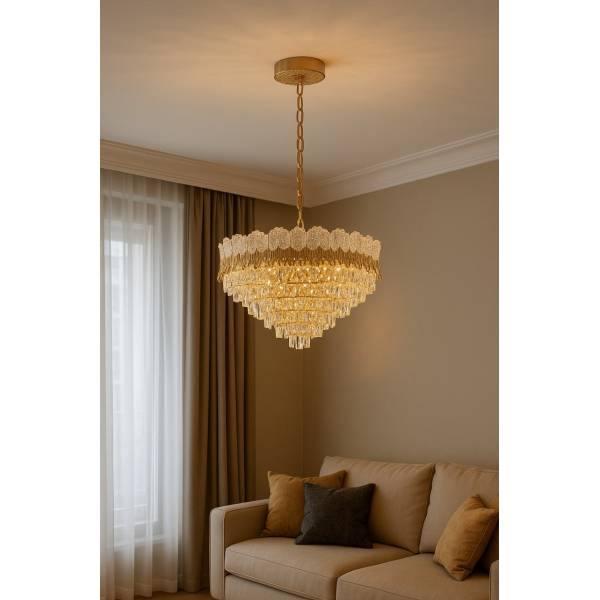 Подвесная люстра MODELUX ML.9507.800 GD