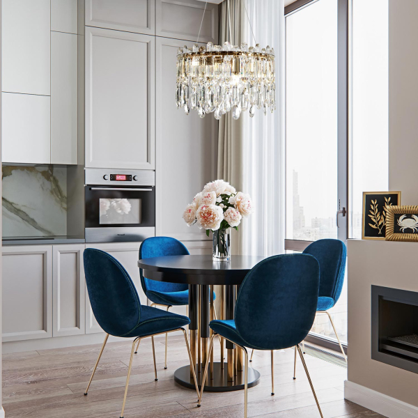 Подвесная люстра MODELUX ML.837.8 GD