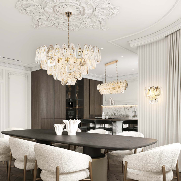 Подвесная люстра MODELUX ML.6775.800 GD