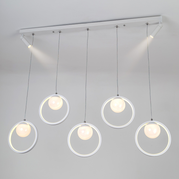 Подвесной светильник LED4U L7103-7 WТ