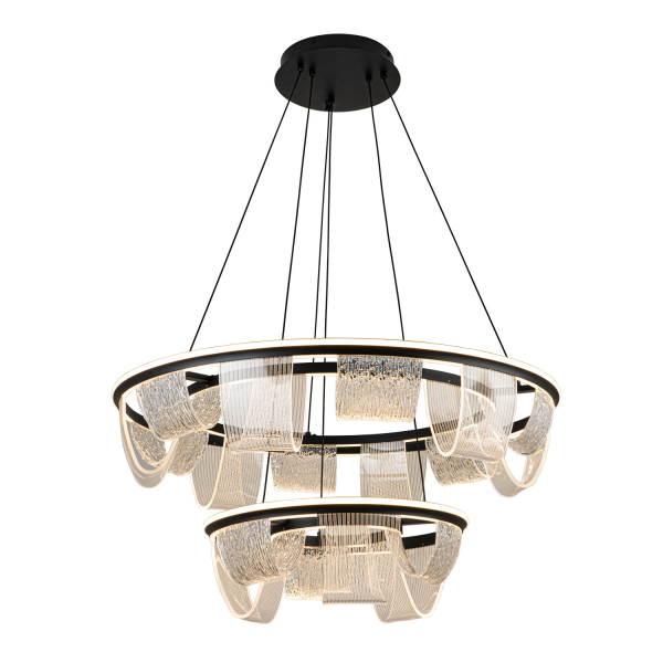 Подвесной cветильник LED4U L7706-800-460 BK