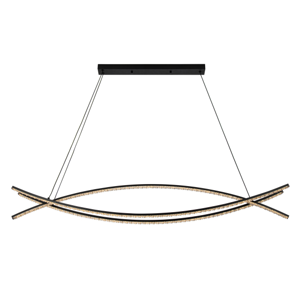 Подвесной светильник LED4U L8630-1200 BK