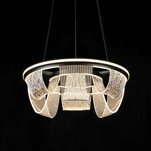 Подвесной cветильник LED4U L7706-460 BK