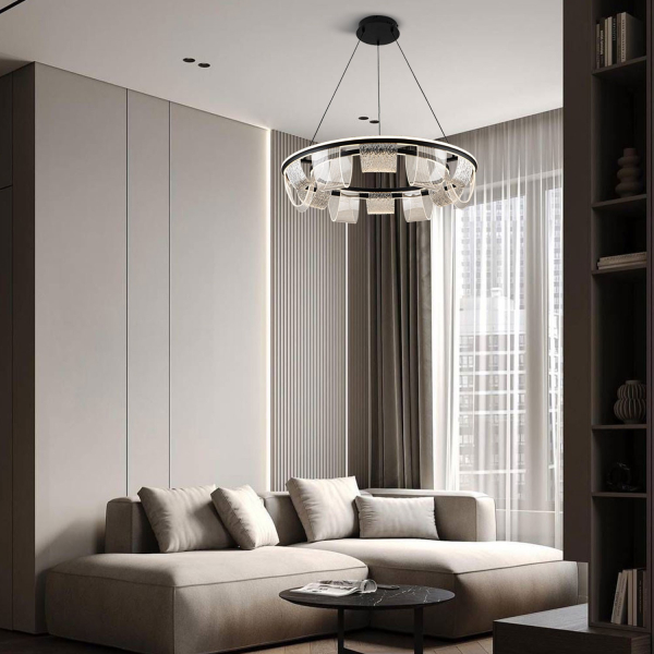 Подвесной cветильник LED4U L7706-800 BK