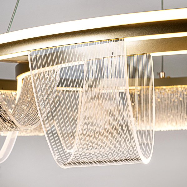 Подвесной cветильник LED4U L7706-800 GD