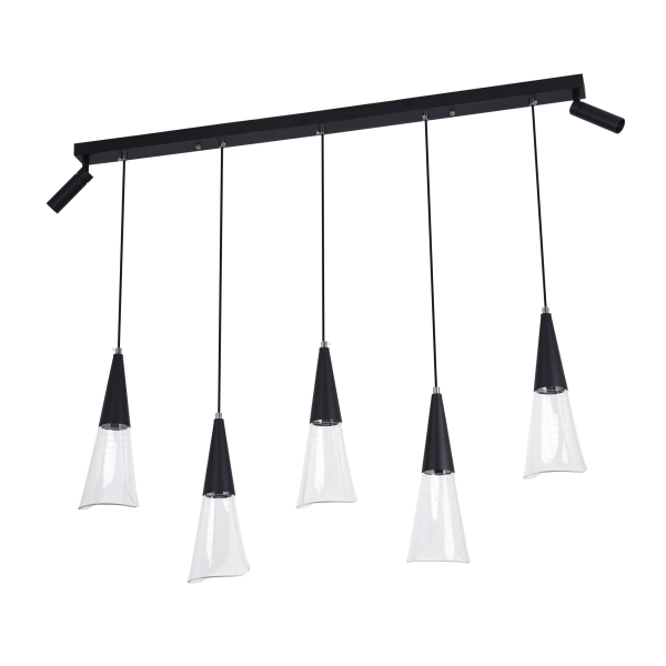 Подвесной светильник LED4U L7105-7 BK