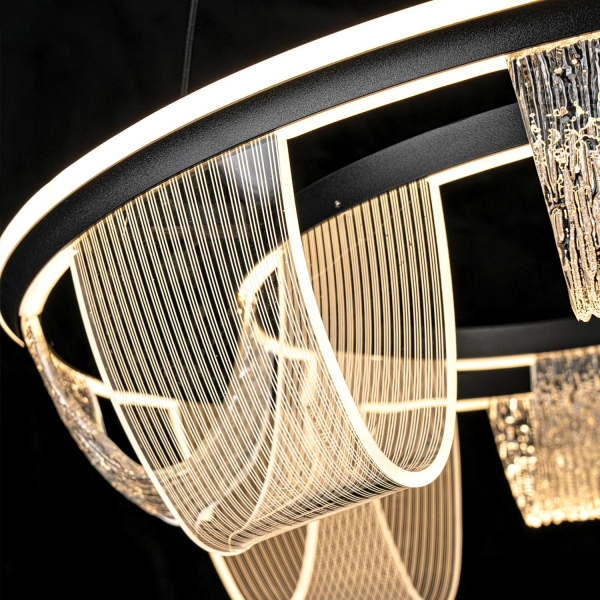 Подвесной cветильник LED4U L7706-630 BK