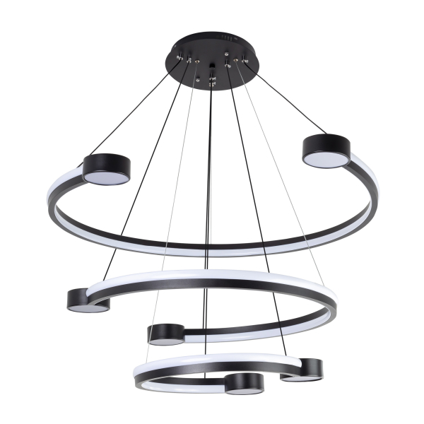 Подвесной светильник LED4U L7100-3 BK