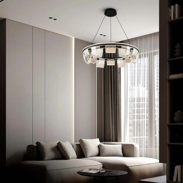 Подвесной cветильник LED4U L7706-460 BK